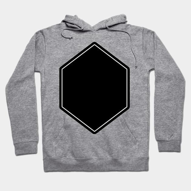 Hexagon template Hoodie by ShirtyLife